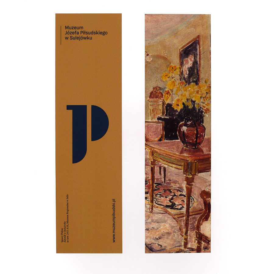 Zakładka Kwiaty - przód -tył